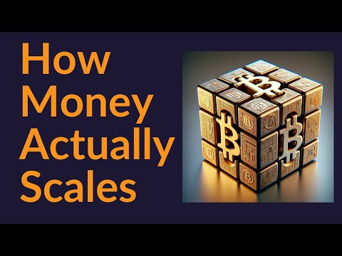 How Money Actually Scales (Gold, USD, Bitcoin)