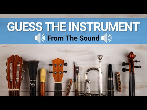 Guess The Musical Instrument Quiz | Guess The Sound Game