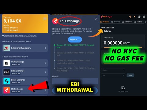 X Empire Airdrop Withdrawal EBI Exchange | X Empire Deposit UID | X Empire Airdrop Claim in EBI UID