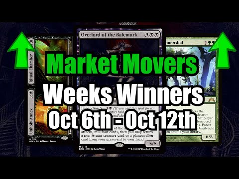 MTG Movers Of The Week! Oct 6 - Oct 12th | Banned & Duskmourn Cards See Huge Gains!