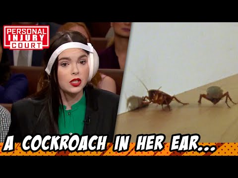 Teacher Sues After Finding A COCKROACH In Her Ear! 🪳 | Personal Injury Court