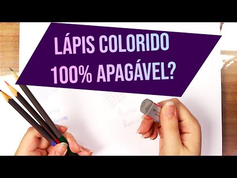 LÁPIS COLORIDO para DESENHAR ESBOÇO!