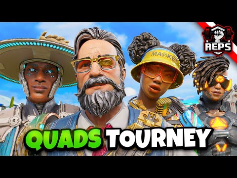 How I Got 2ND PLACE In The FIRST Quads Tournament! - Apex Legends