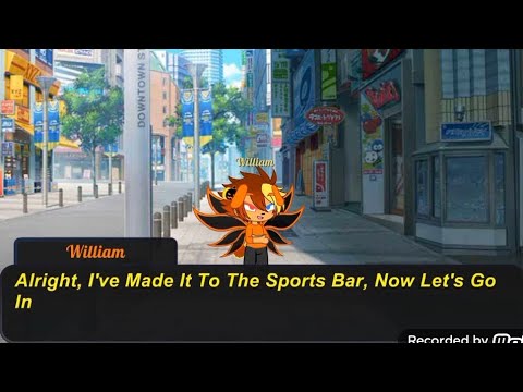 William Sneaks Into Sapphir's Adult Sports Bar/Kicked-Out/Grounded!!!!