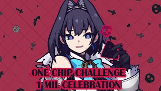 【1 Million Subs Celebration】 One Chip Challenge 🔥