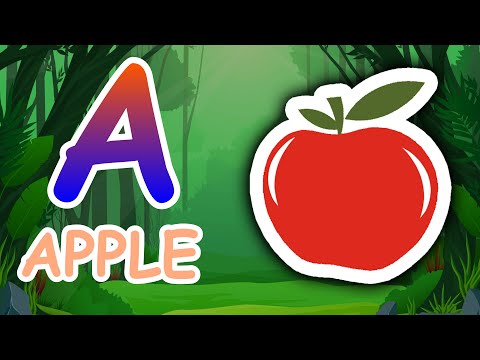 A for Apple B for Ball | A to Z Alphabet Video | abc english