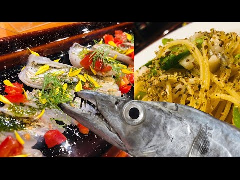 【釣り人必見】塩焼飽きたんじゃ‼︎ あなたでもできる太刀魚イタリアン~炙りカルパッチョ&太刀魚ペペロン~