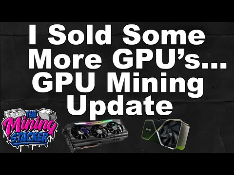 My GPU Mining Strategy Update .. Sold Some More GPU's .. Why?! Time To Go Full ASIC Crypto Mining?