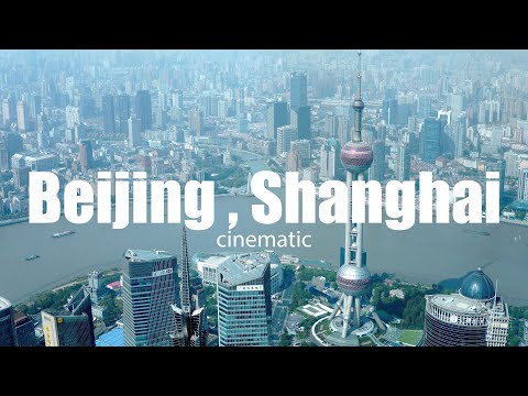 Walking in China | Beijing, Shanghai | Cinematic VLOG