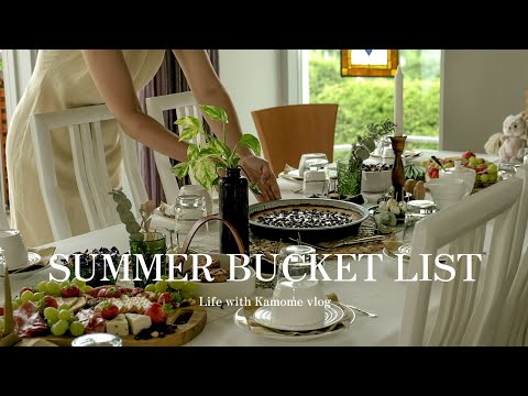 MY SUMMER BUCKET LIST 2022 | Enjoying the Short Nordic Summer