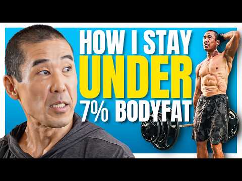 World's Most Shredded 55-Year-Old Reveals Training Philosophy to Stay Under 5% Bodyfat Year Round