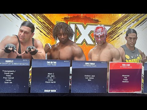 AWA Wrestling: Fatal 4 way elimination match