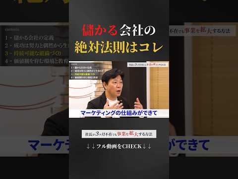 【必見】儲かる会社は〇〇を徹底的に共有する