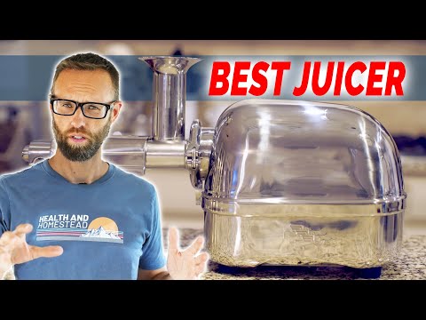 Super High Yielding, Rich Tasting Juicer. Stainless Steel