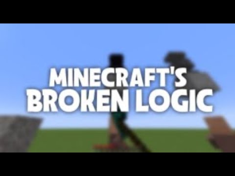 Minecraft's Broken Logic! #shorts