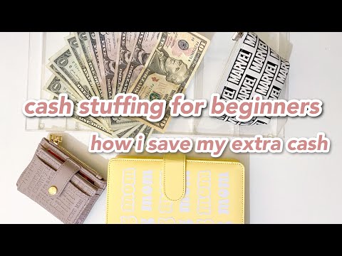 cash stuffing for beginners + MINI STUFFING extra cash | getting back on track | BUDGETWITHAMANDA