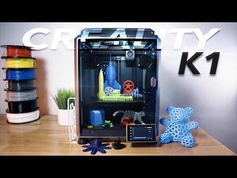 Creality K1 - Ultra Fast 3D Printer - Unbox & Setup