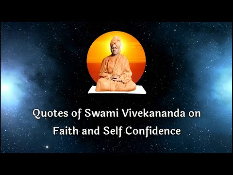 Quotes of Swami Vivekananda on Faith and Self Confidence