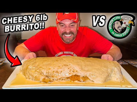 La Fuente's Massive Mexican Burrito Challenge vs @DaGarbageDisposal's Record!!