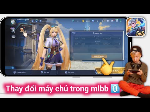 Cách thay đổi/chuyển đổi máy chủ trong Mobile Legends