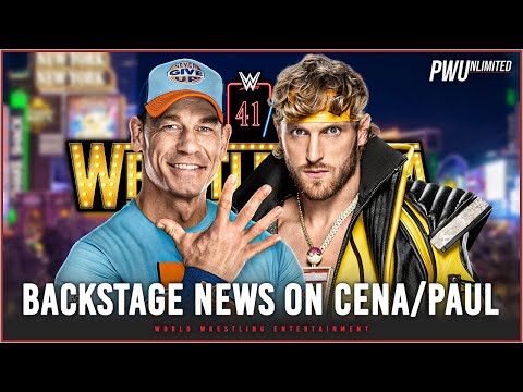 Backstage News On The Rumored John Cena vs Logan Paul WrestleMania Match