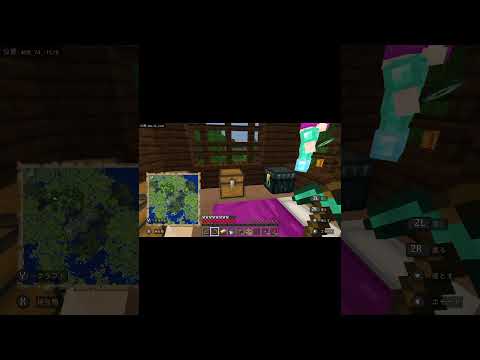 【マイクラ】どうせ根岸が考えるだろと思ってるニラ子【初めてのエンダードラゴン討伐旅】 #shorts #minecraft  #マイクラ #マインクラフト #game #ゲーム実況