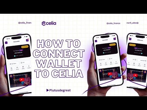 How to connect Celia wallet | How to connect wallet to celia