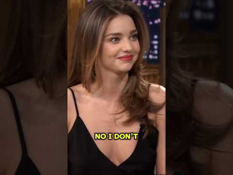 Miranda Kerr Gets Playful on Jimmy Fallon’s Show 😏🔥 | A Fun-Filled Moment!