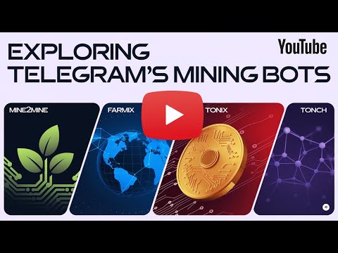 Top 4 Telegram Mining Bot | Earn and Withdraw & Claim Airdrop Mining Bot