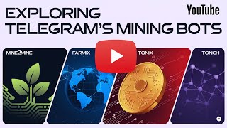 Top 4 Telegram Mining Bot | Earn and Withdraw & Claim Airdrop Mining Bot