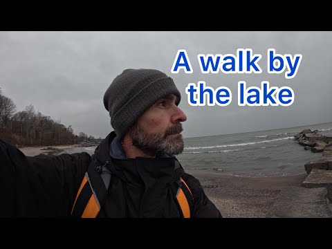 A wintry walk by Lake Erie and random thoughts. Come walk with me.