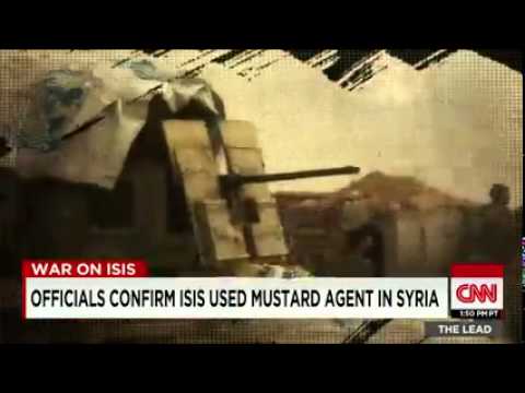 CNN News August 15 2015 Officials confirm ISIS used mustard agent in Syria