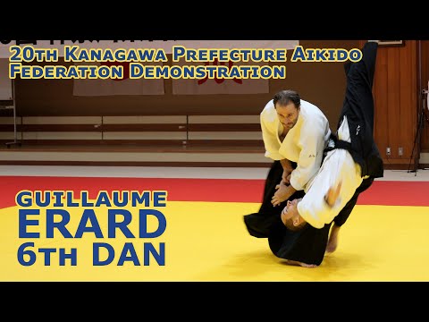 Guillaume ERARD 6th dan - 20th Kanagawa Prefecture Aikido Federation Demonstration