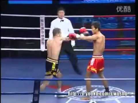 China Wushu vs USA Kickboxing