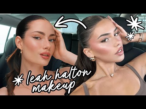 LEAH HALTON INSPIRED MAKEUP TUTORIAL *looks good on everyone!*