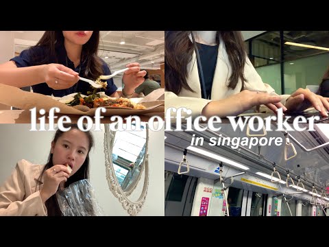 life of an office worker in singapore 🇸🇬✨