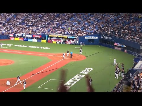 現地【Ｍ１】4回表 逆転！川村→周東の連続タイムリー マジック1 優勝へ向けた 関西最終戦 京セラドーム チャンステーマ 鷹の爪 ソフトバンク ホークス 応援 リーグ優勝