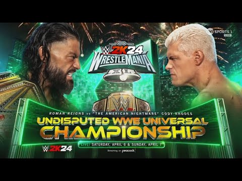 Roman Reigns vs Cody Rhodes BLOODLINE RULES! | WrestleMania 40 prediction match!