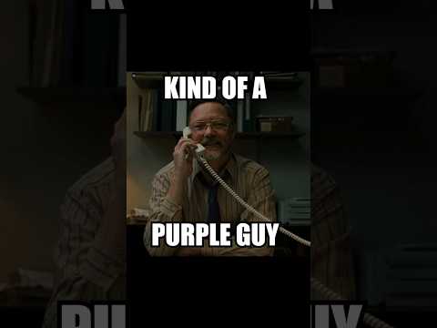 He's Kind of a Purple Guy...