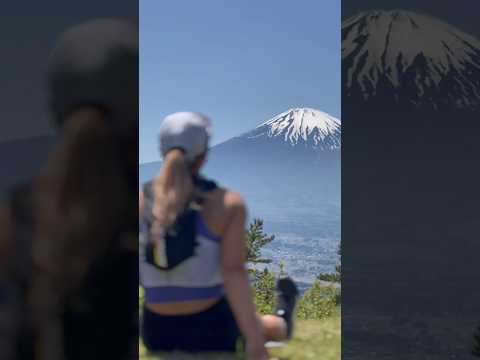 走った先にご褒美が待ってたよ🗻