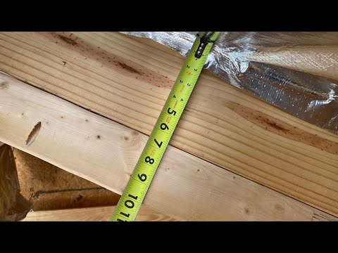 How To Fit R30 Insulation Bats in a Cathedral Ceiling | Padding Down Rafters to get 10”