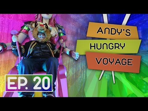 Tokyo Night Life, Rap Stars and Sushi! | Andy's Hungry Voyage