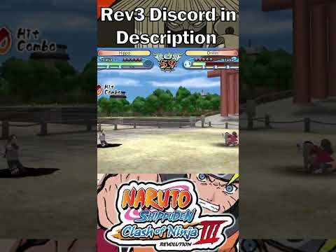 Jiraiya Swamp Loop - Naruto Clash of Ninja Revolution 3 #naruto #anime  #fgc