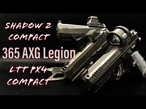 Sig P365 AXG Legion // CZ Shadow 2 Compact // LTT PX4 Compact - The Performance Carry Shootout!