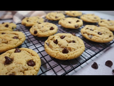 Soft and Chewy Peanut Butter Chocolate Chip Cookies