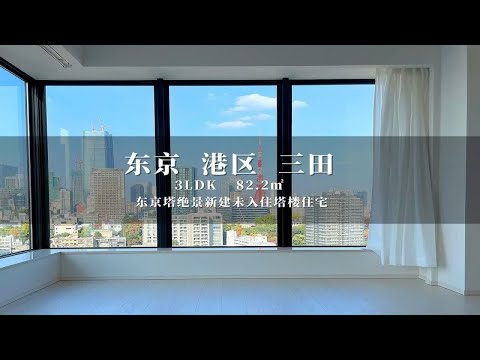 日本东京港区东京塔绝景新建未入住塔楼住宅