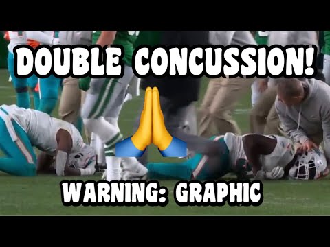 David Long Jr CONCUSSION (WARNING 🚨 GRAPHIC) 🙏 Dolphins Vs Eagles 2023 highlights