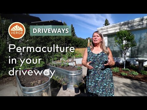 Turn Your Driveway Into A Permaculture Garden!