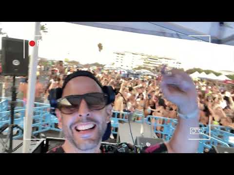 LIVE Aqua - Barbie Girl vs Levels "Water Party La Palma" 2023 Jarez DJ 4K