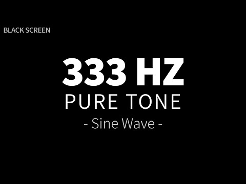 333 Hz Pure Tone - Sine Wave | GABRIEL Archangel Guidance & Healing | Angelic Frequencies